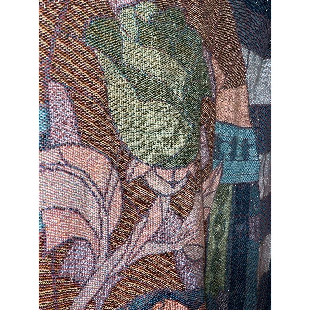 DISNEY PARKS BEAUTY AND THE BEAST TAPESTRY THROW BLANKET 52